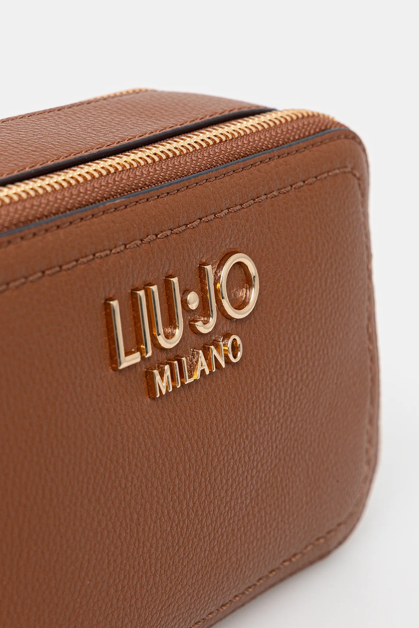 Τσάντα Liu Jo χρώμα: καφέ, AF5100.E0058 φωτογραφία
