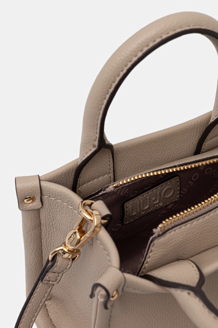 Τσάντα Liu Jo χρώμα: καφέ, AF5102.E0058 φωτογραφία