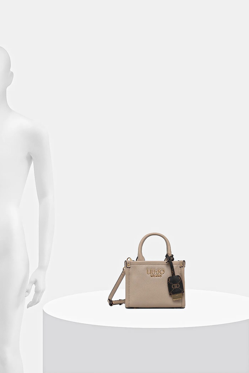 Τσάντα Liu Jo χρώμα: καφέ, AF5102.E0058 φωτογραφία