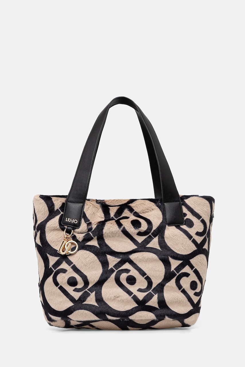 Kabelka Liu Jo béžová barva, AF5154.E0305