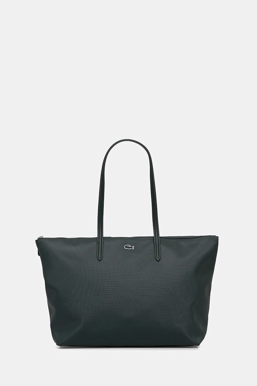 Lacoste poșetă culoarea verde, NF1888PK