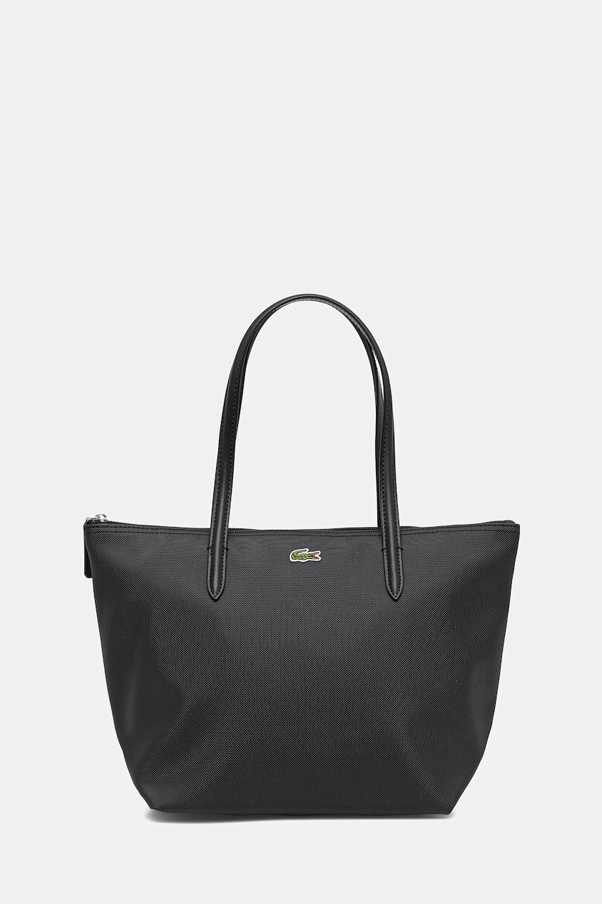 Lacoste poșetă culoarea negru, NF2037PK