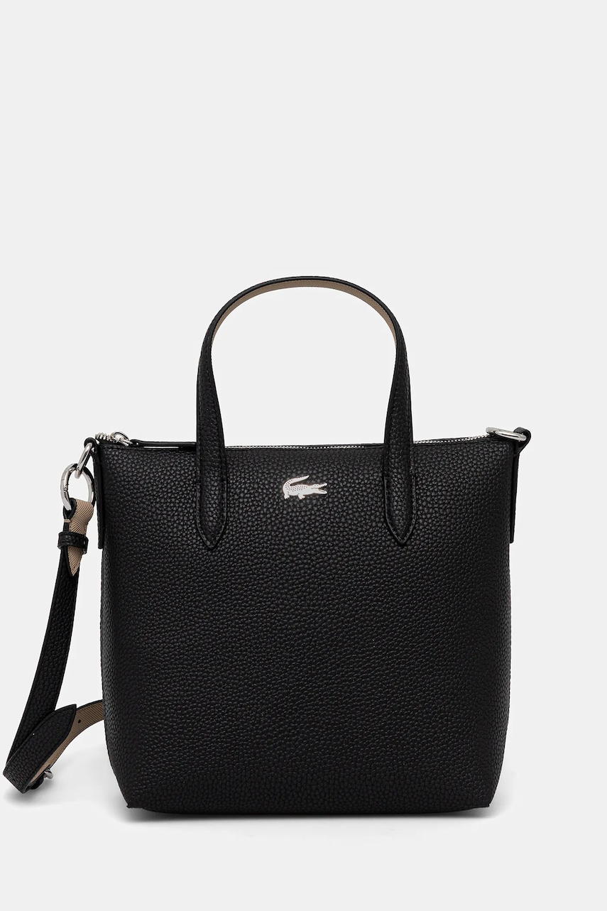 Lacoste poșetă culoarea negru, NF5126AA