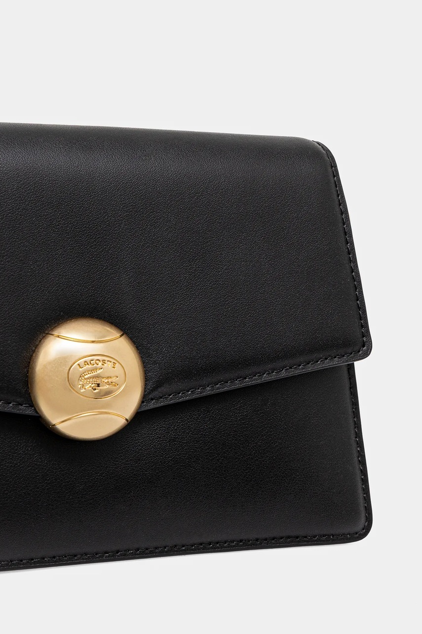 Lacoste crossbody kabelka dámská kožená (obrázek 4)