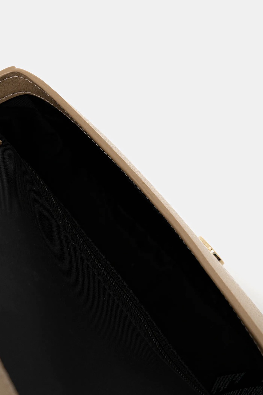 Τσάντα Lacoste χρώμα: μπεζ, NF5152AU φωτογραφία