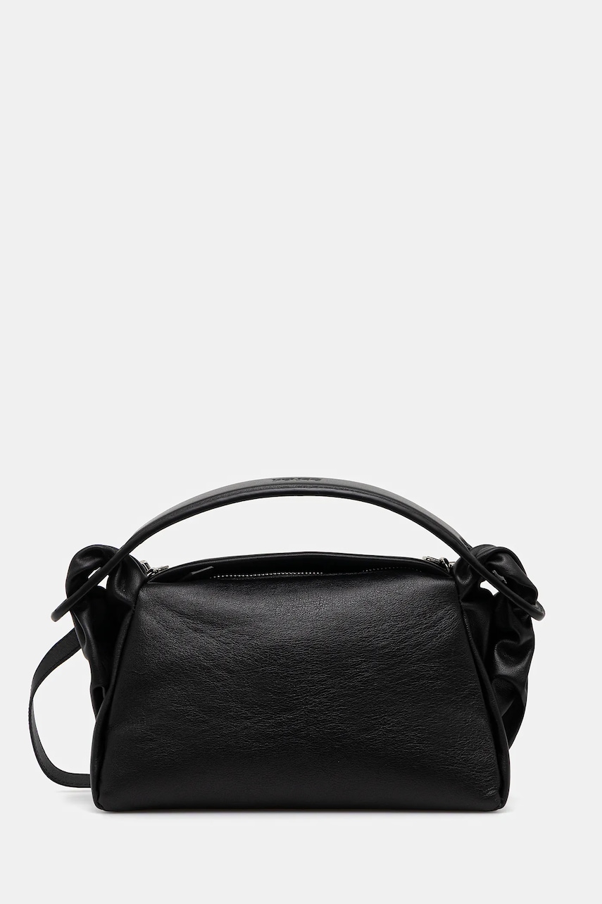 Kenzo poșetă de piele culoarea negru, FE62SA818L01