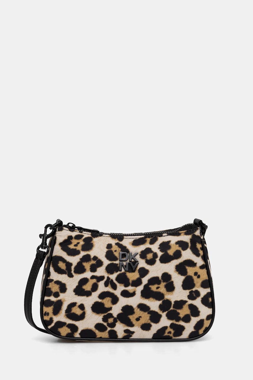 Dkny poșetă culoarea bej, R523DJ16