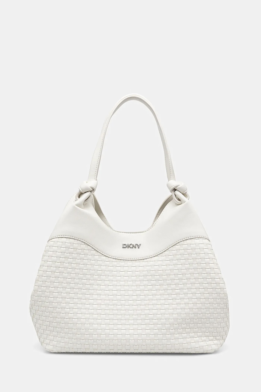 Dkny poșetă culoarea alb, R52BZE49