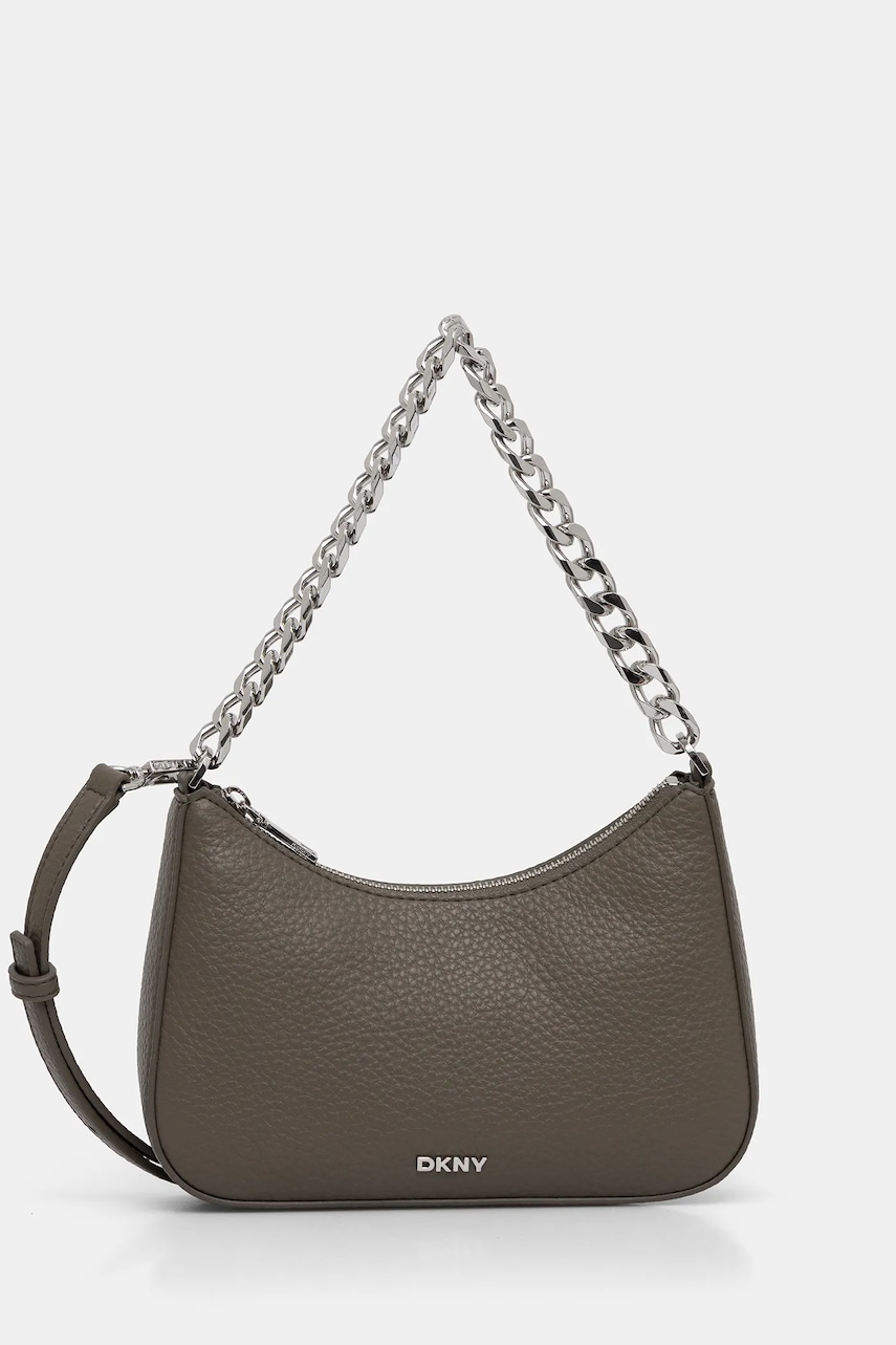 Dkny poșetă culoarea verde, R52EAI10