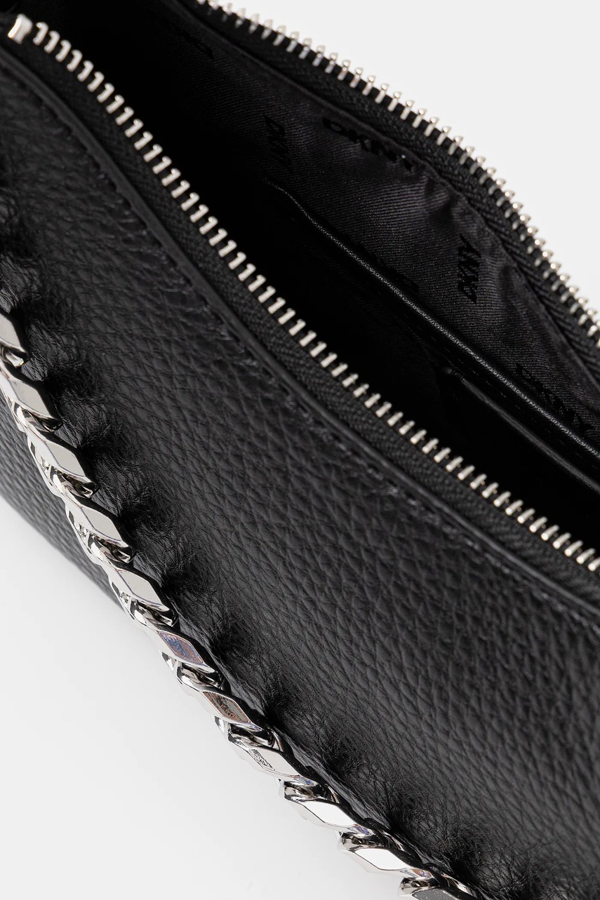 Τσάντα Dkny χρώμα: μαύρο, R52EAI10 φωτογραφία