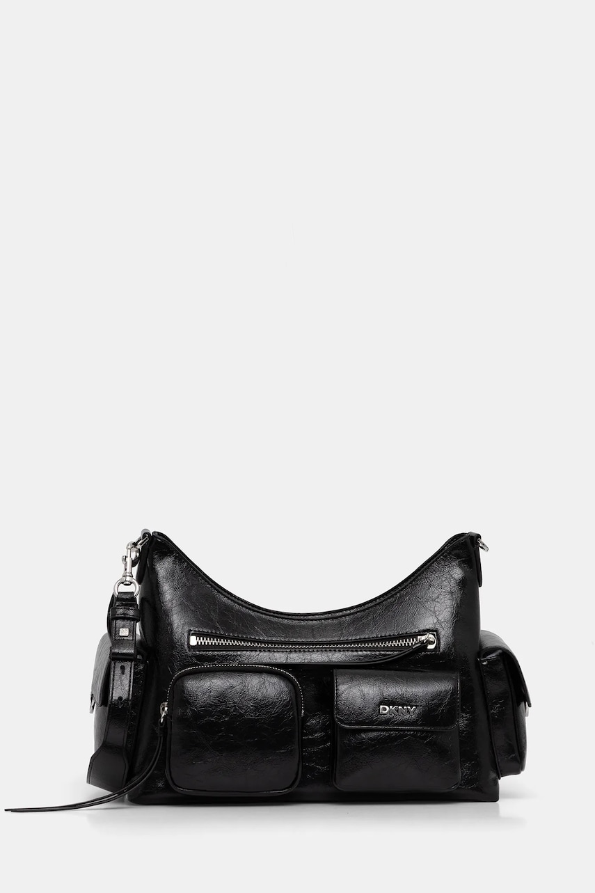 Dkny poșetă culoarea negru, R52CDK71