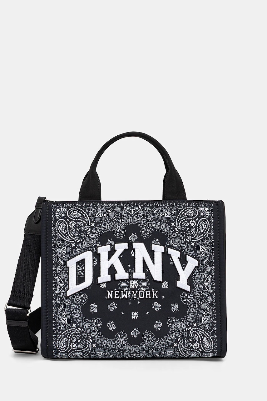 Dkny poșetă culoarea negru, R52AER57