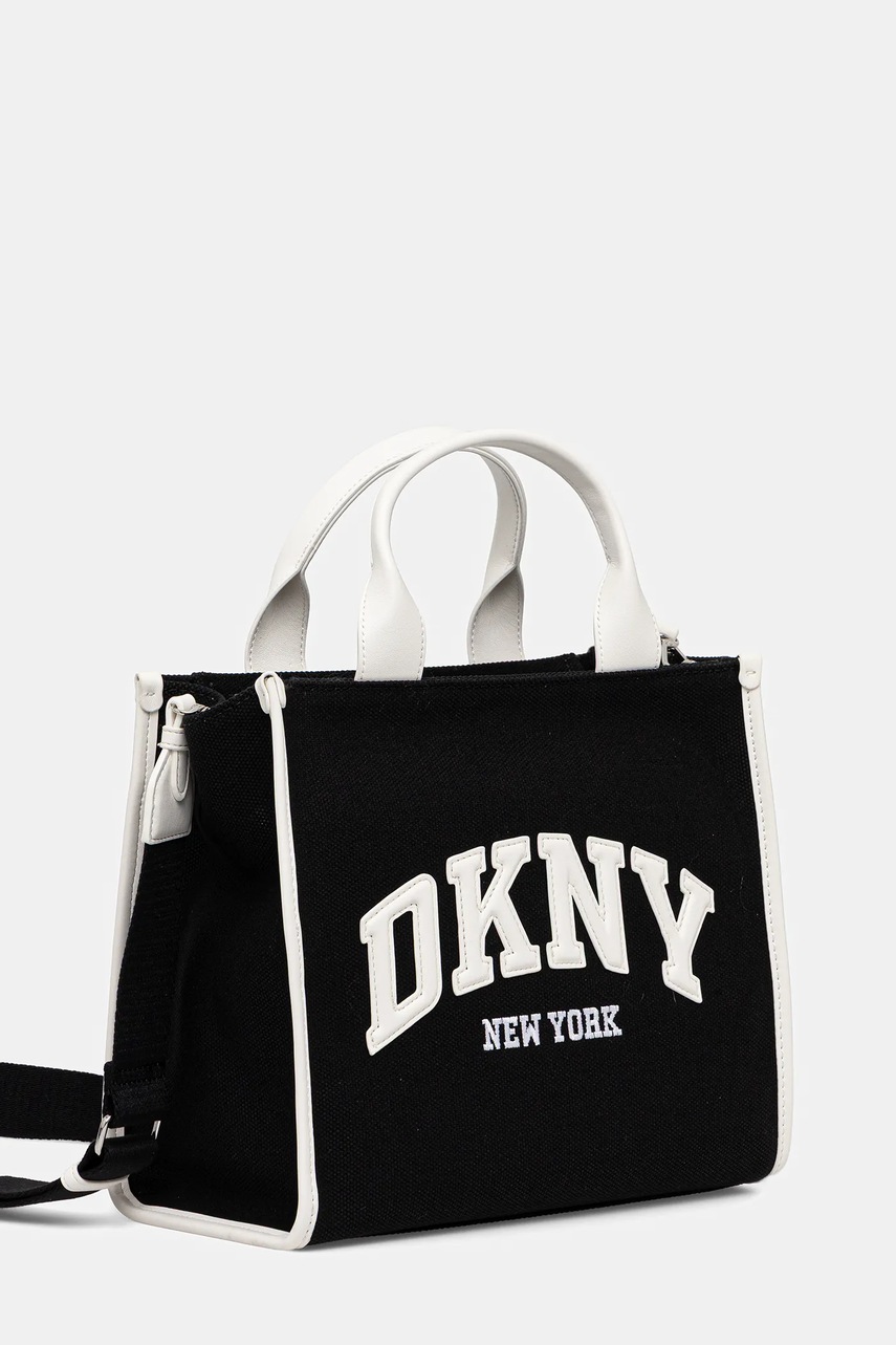 Хлопковая сумка Dkny цвет чёрный R52AGR57
