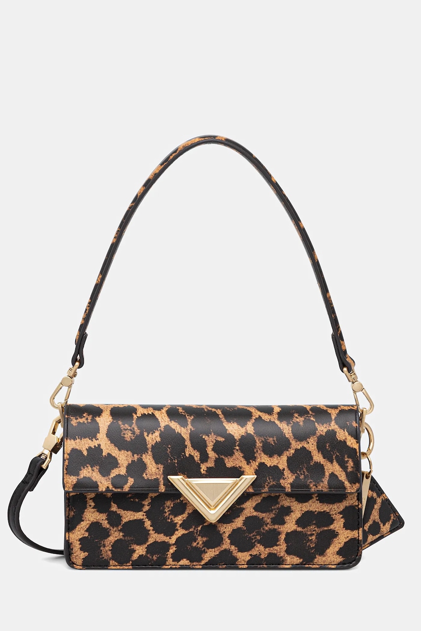 Aldo poșetă culoarea maro, LUXECARRY2.0.240