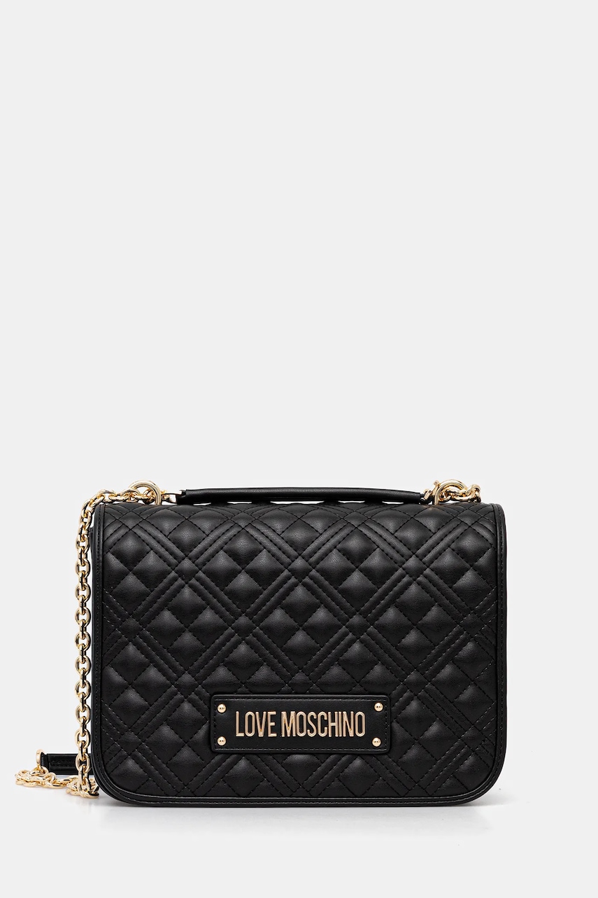Love Moschino geantă culoarea negru, JC4000PP1NLA0000
