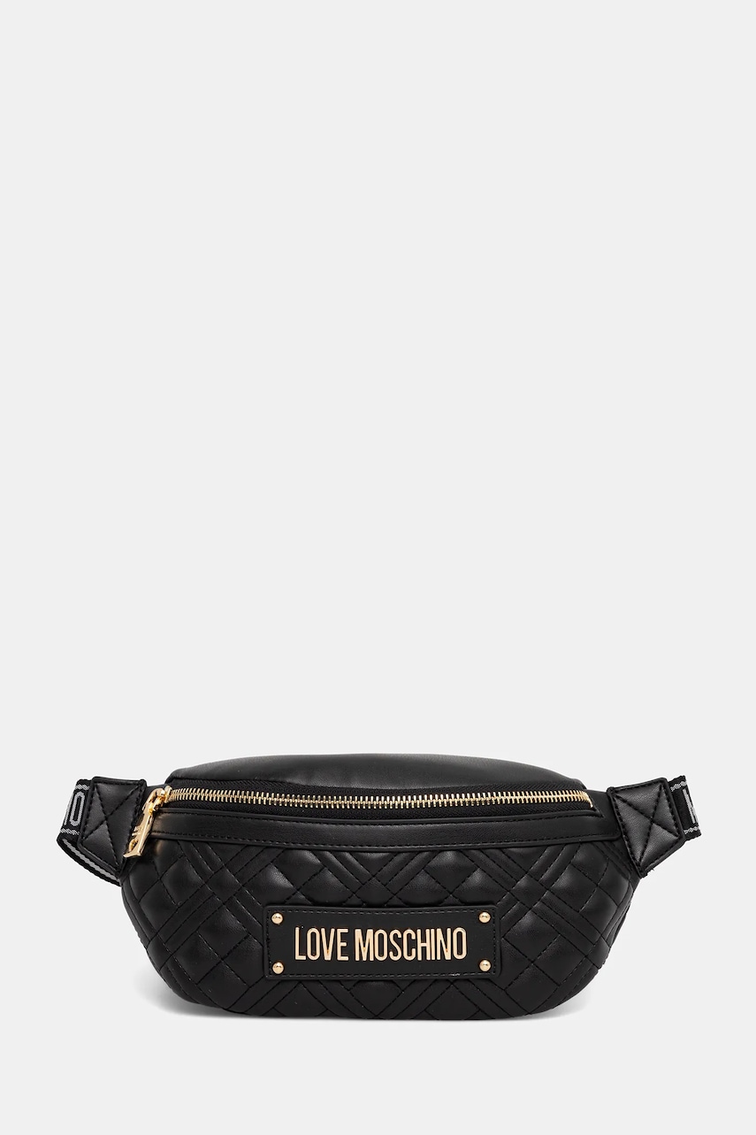 Love Moschino borsetă culoarea negru, JC4003PP1NLA0000