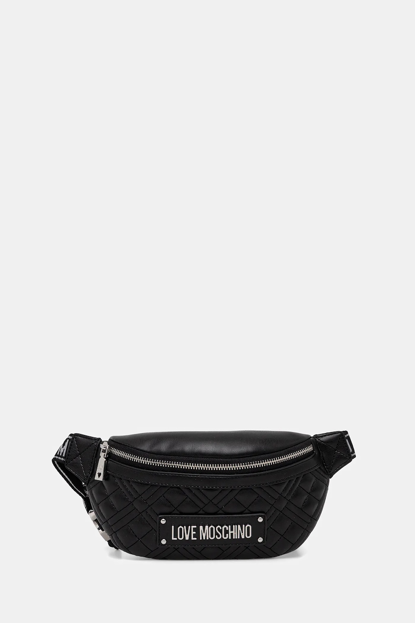 Love Moschino borsetă culoarea negru, JC4003PP1NLA000B