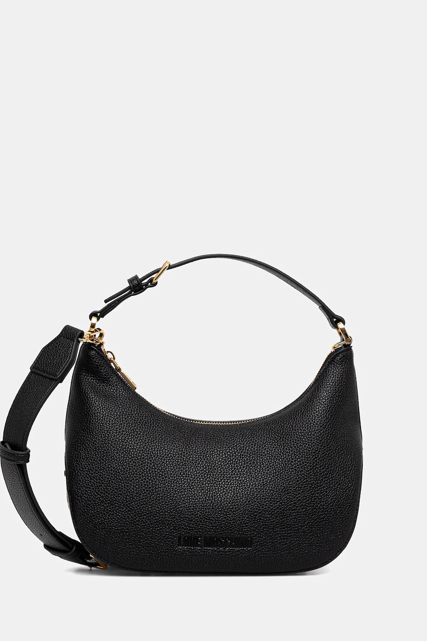Love Moschino poșetă culoarea negru, JC4018PP1NLT0000