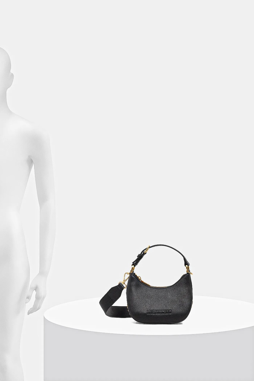 Τσάντα Love Moschino χρώμα: μαύρο, JC4019PP1NLT0000 φωτογραφία