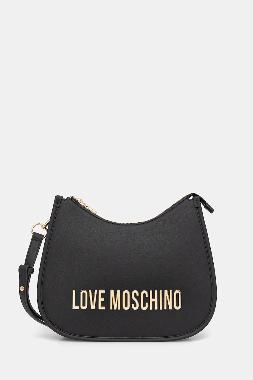 Love Moschino poșetă culoarea negru, JC4021PP1NKD0000