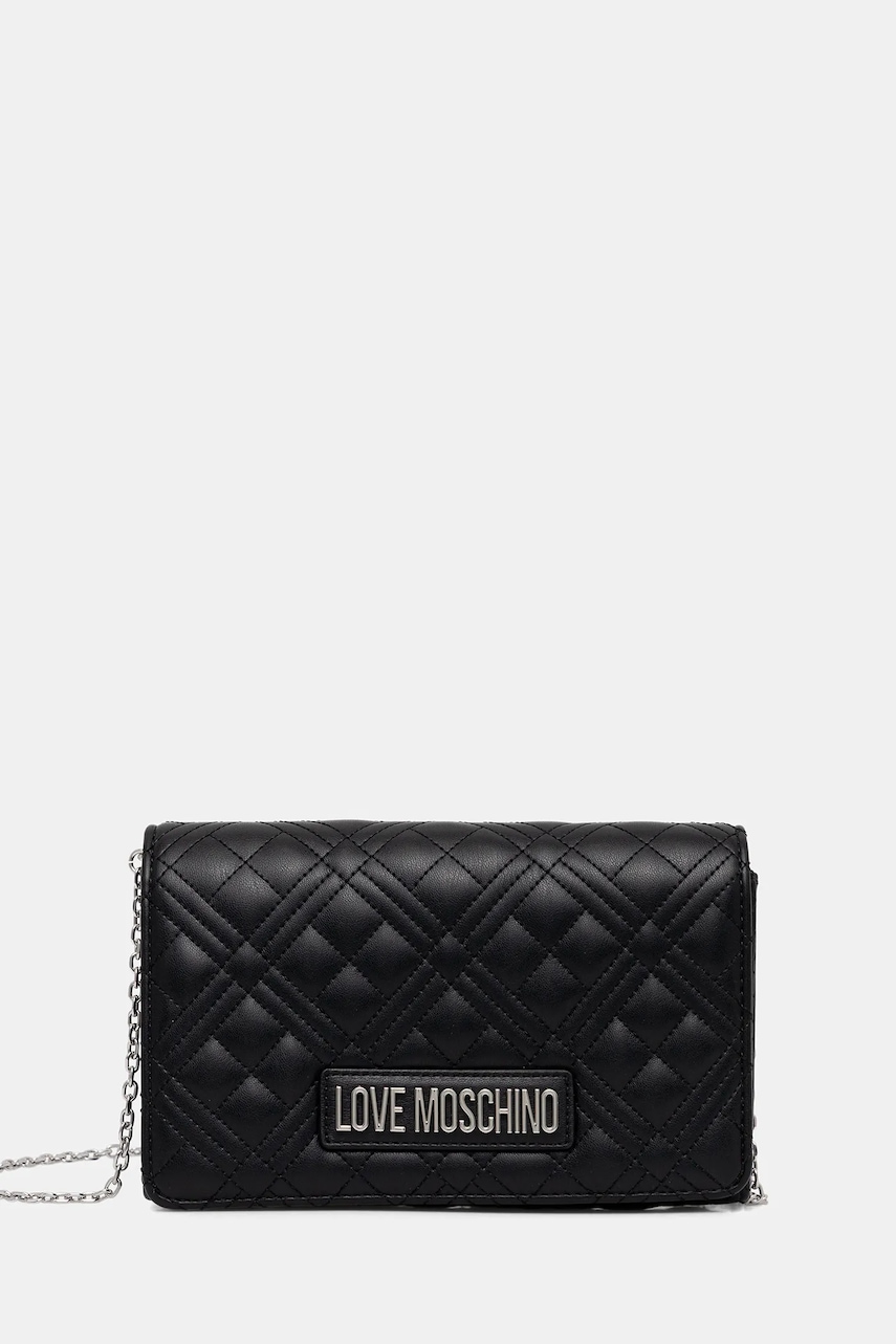 Love Moschino poșetă culoarea negru, JC4079PP1NLA000B
