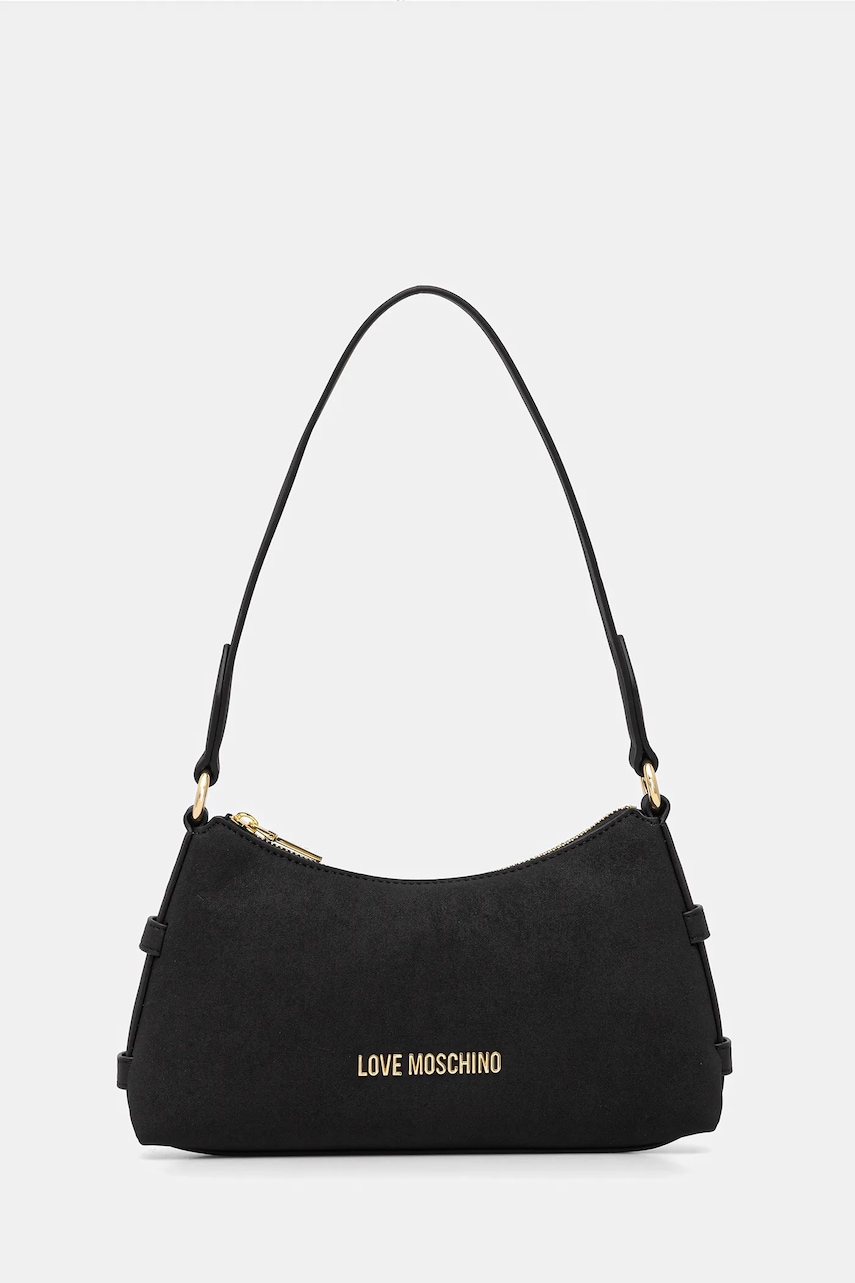 Love Moschino geantă culoarea negru, JC4169PP1NLB0000