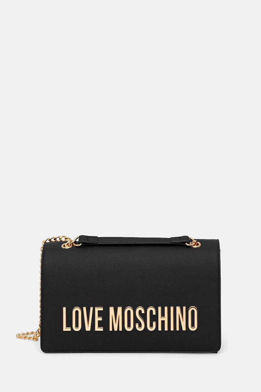 Love Moschino poșetă culoarea negru, JC4192PP1NKD0000