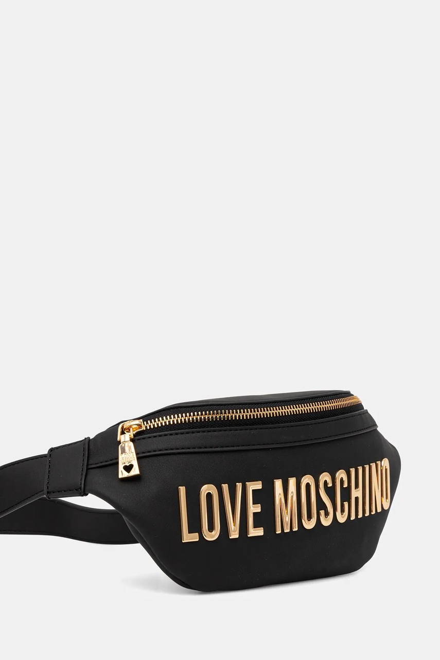 Сумка на пояс Love Moschino цвет чёрный JC4195PP1NKD0000