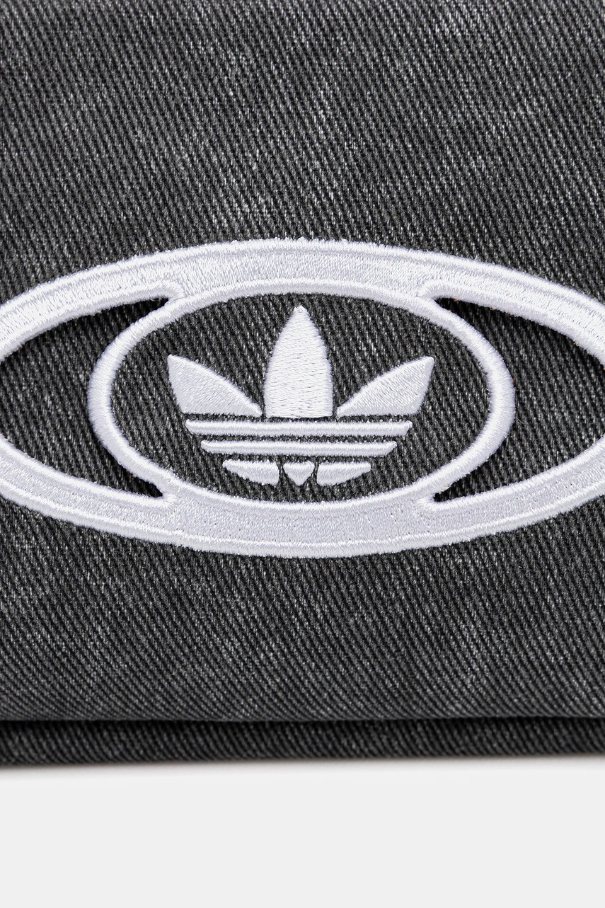 Τζιν τσάντα adidas Originals χρώμα: γκρι, KE1129 φωτογραφία