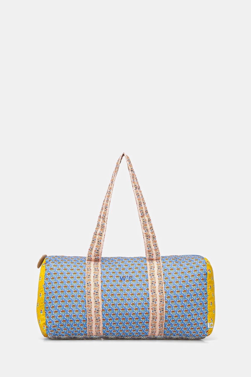 Levně Plážová taška women'secret modrá barva, 3062335