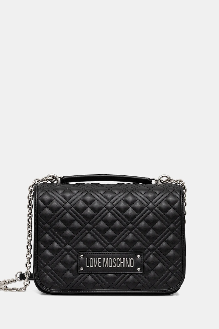 Love Moschino poșetă culoarea negru, JC4000PP1NLA000B