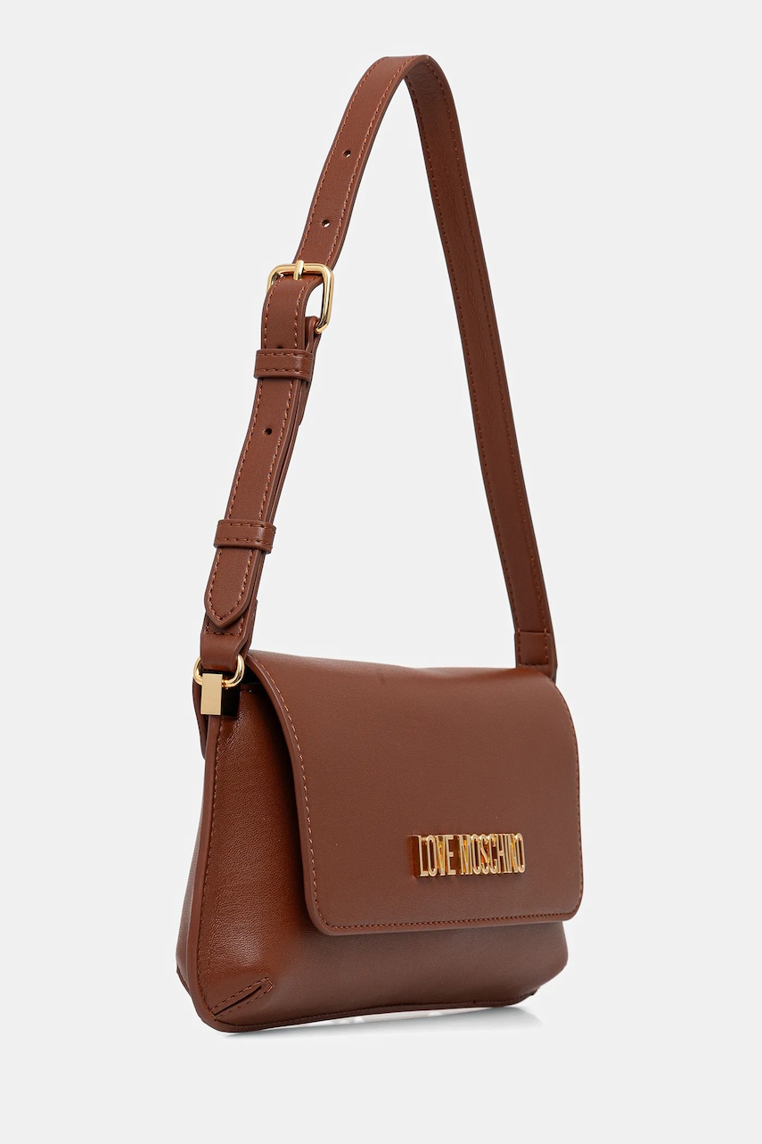 Сумочка Love Moschino цвет коричневый JC4058PP1NLO0312 Сумочка Love Moschino цвет коричневый JC4058PP1NLO0312
