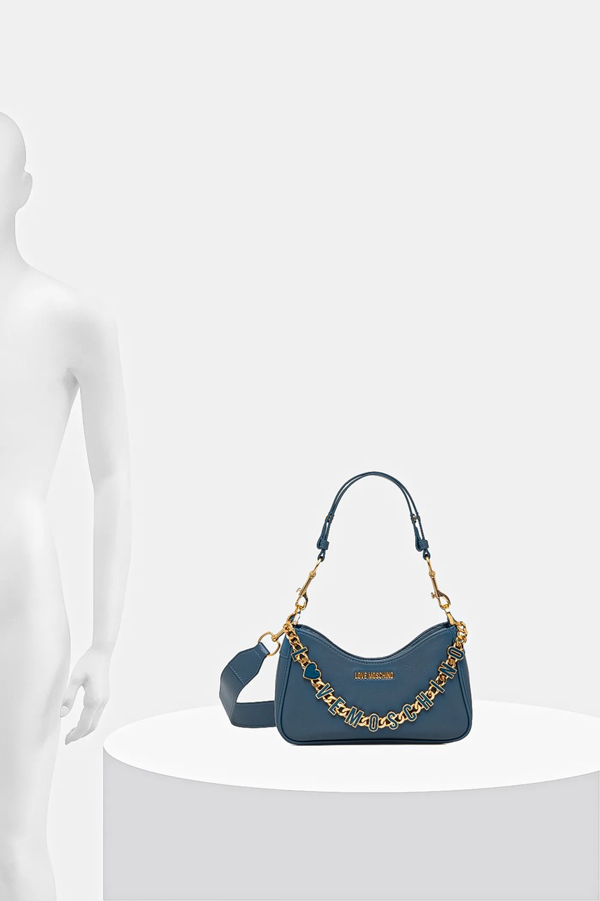 Δερμάτινη τσάντα Love Moschino φωτογραφία