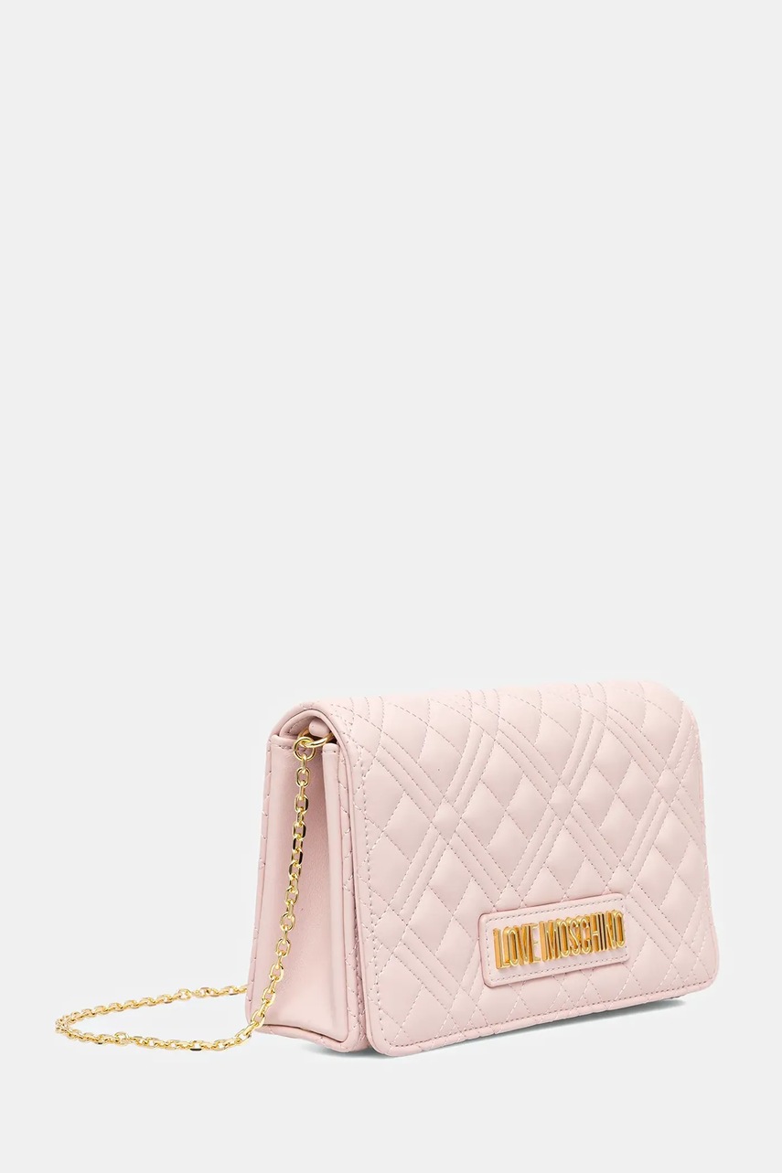 Сумочка Love Moschino цвет розовый JC4079PP1NLA0601