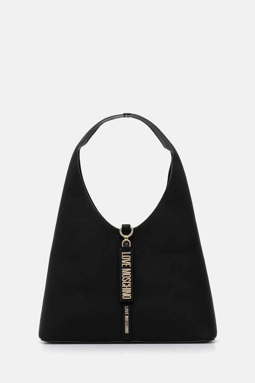 Love Moschino geantă culoarea negru, JC4173PP1NLV0000