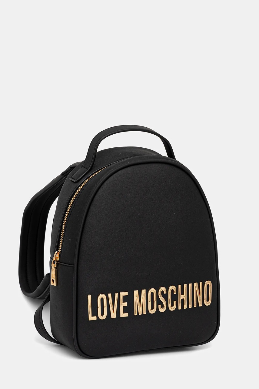 Рюкзак Love Moschino цвет чёрный маленький с аппликацией JC4197PP1NKD0000