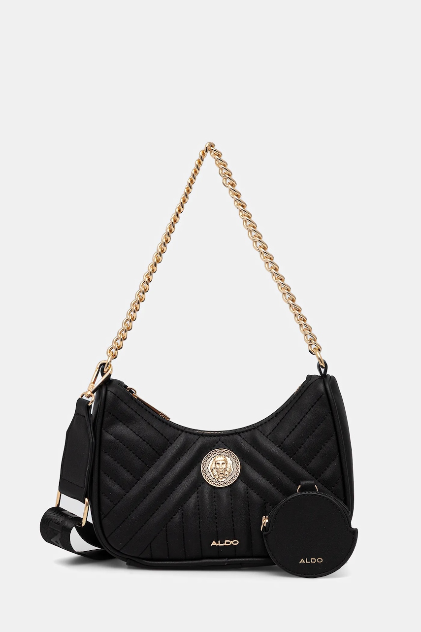 Aldo poșetă culoarea negru, DIAMONDYY.001
