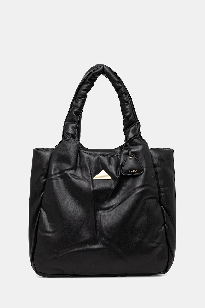 Aldo poșetă culoarea negru, PPUFFCARRYY.006