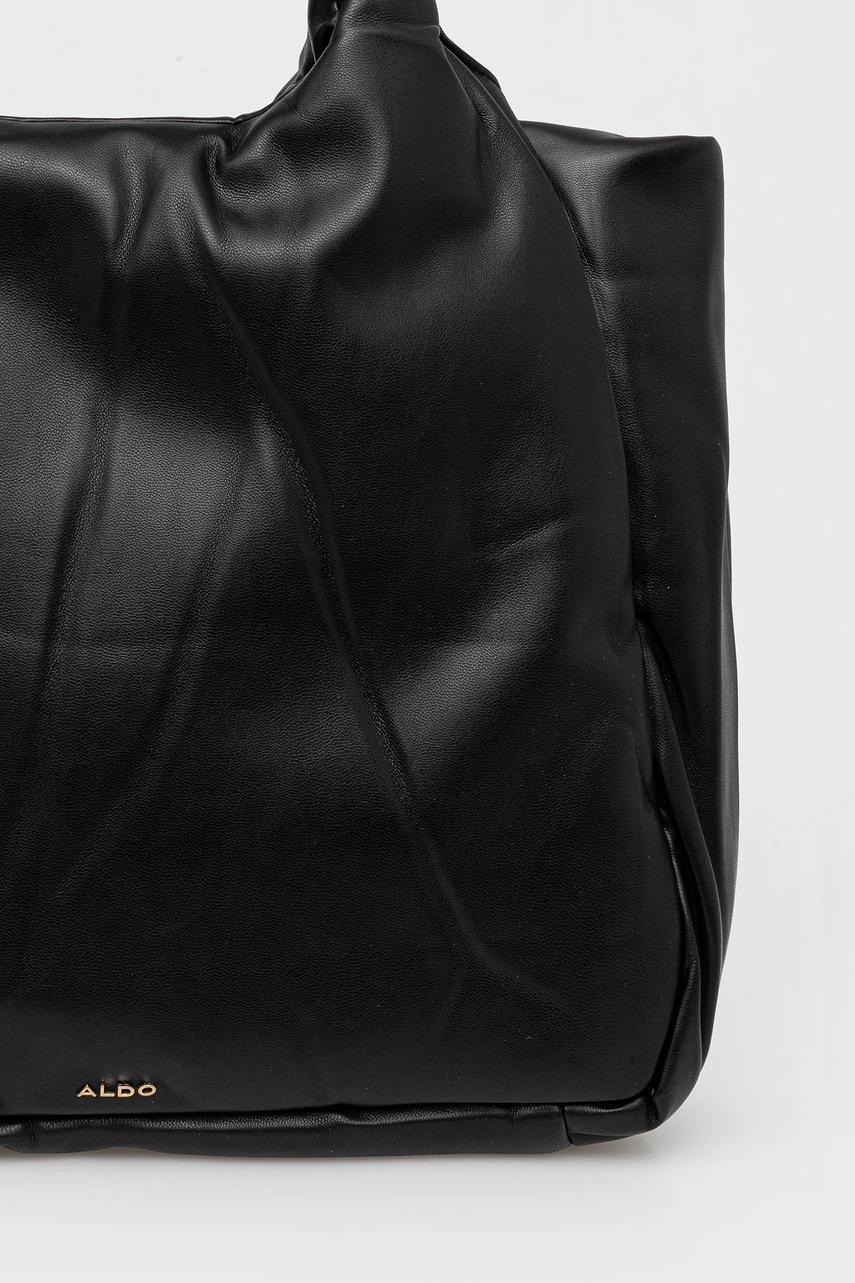 Τσάντα Aldo χρώμα: μαύρο, PPUFFCARRYY.006 φωτογραφία