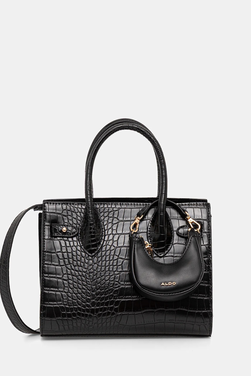 Aldo poșetă culoarea negru, AURALIE.001