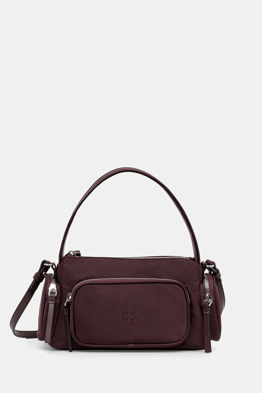 Levně Kabelka Calvin Klein fialová barva, LV04F3132G