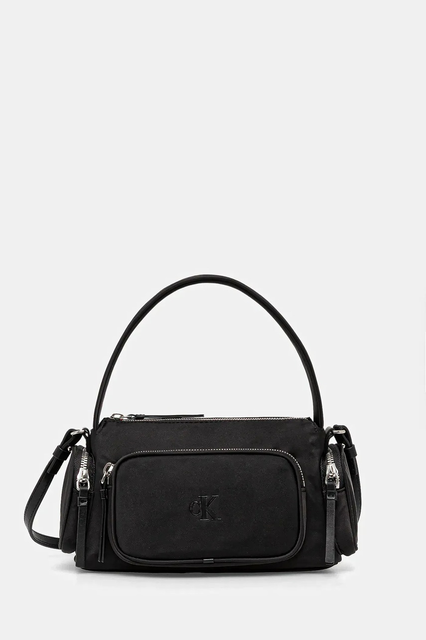 Levně Kabelka Calvin Klein černá barva, LV04F3132G