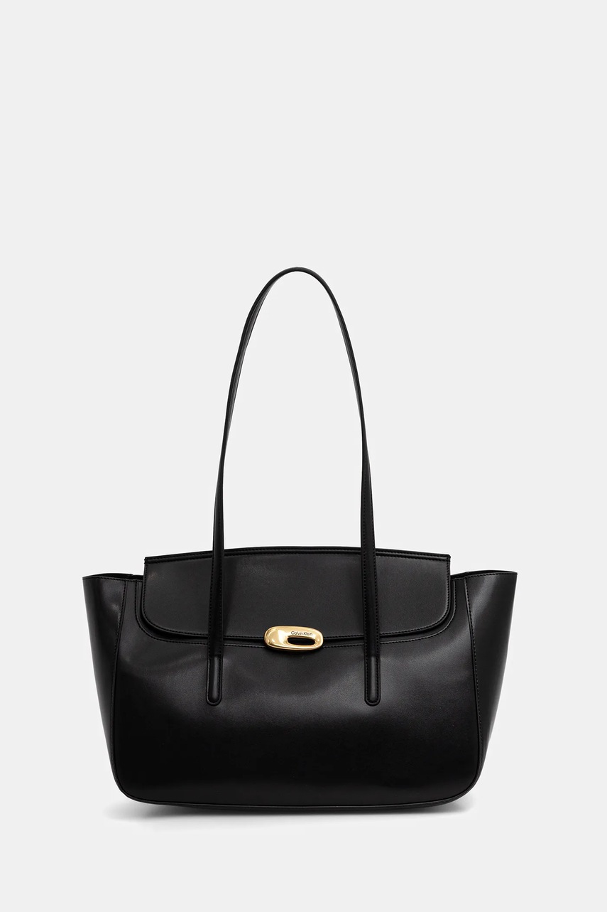 Levně Kabelka Calvin Klein černá barva, LV04F3145G