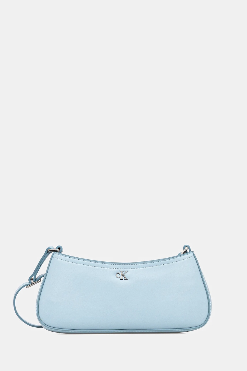 Levně Kabelka Calvin Klein modrá barva, LV04F3170G