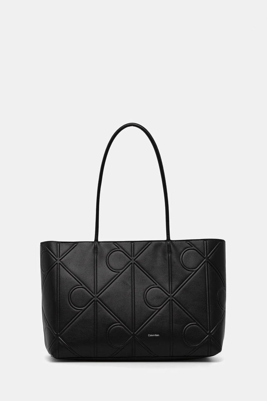 Levně Kabelka Calvin Klein černá barva, LV04F3196G