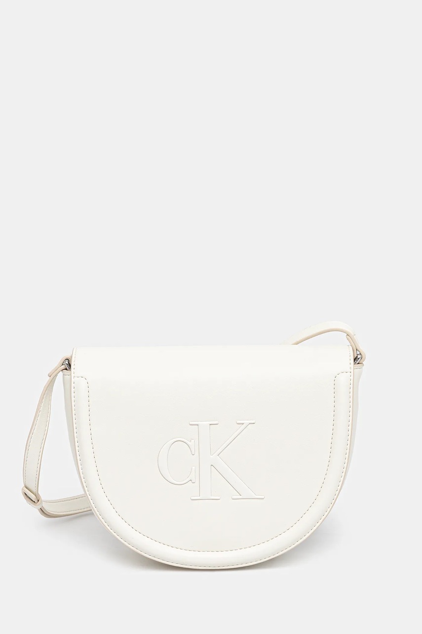 Levně Kabelka Calvin Klein béžová barva, LV04F3221G