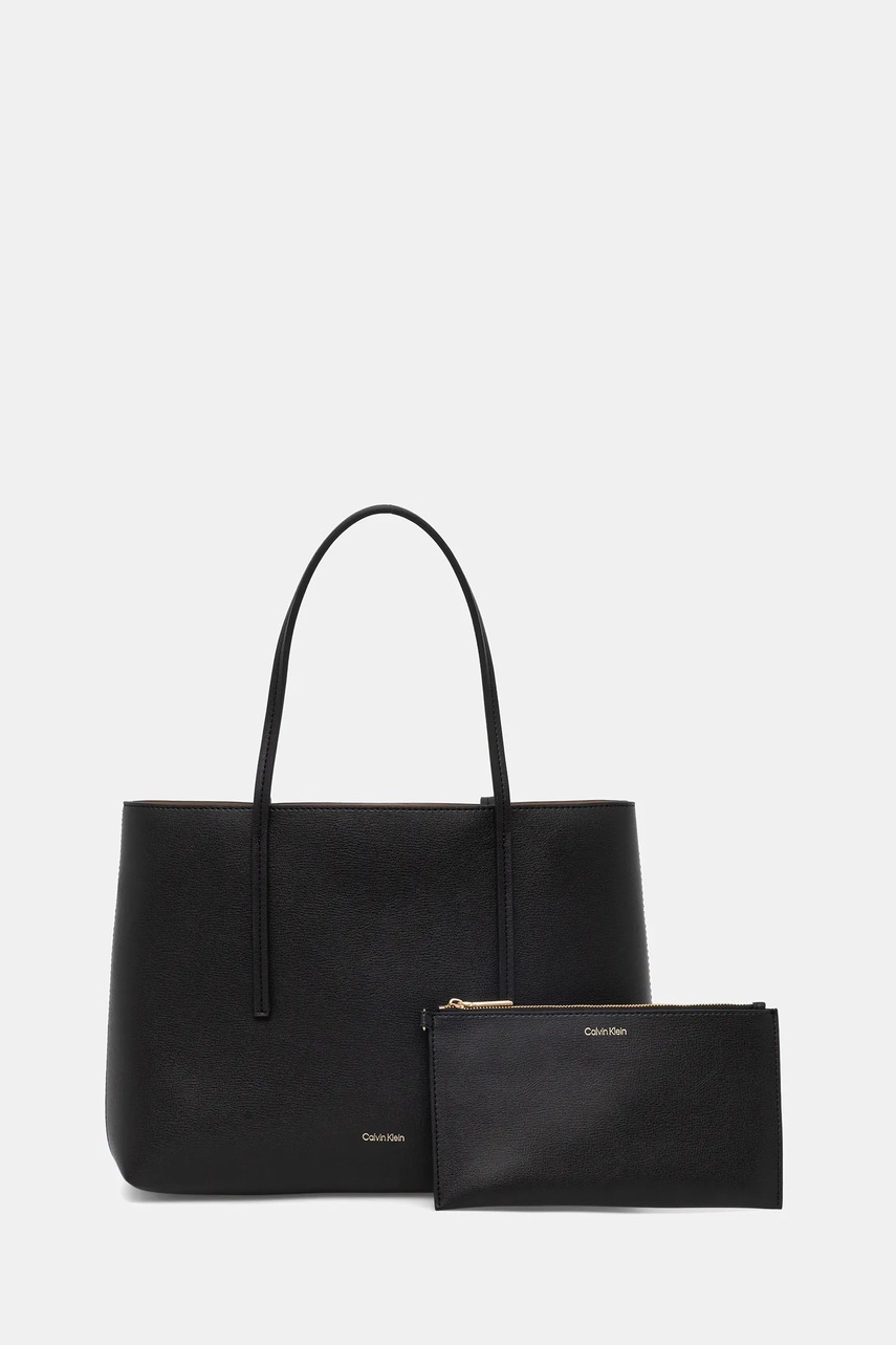 Levně Kabelka Calvin Klein černá barva, LV04F3275G