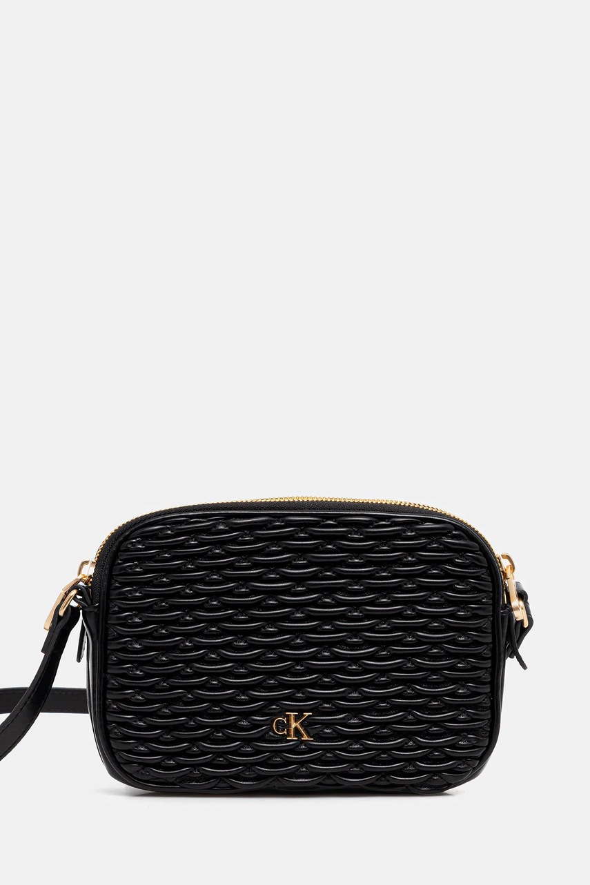 Levně Kabelka Calvin Klein černá barva, LV04F3279G
