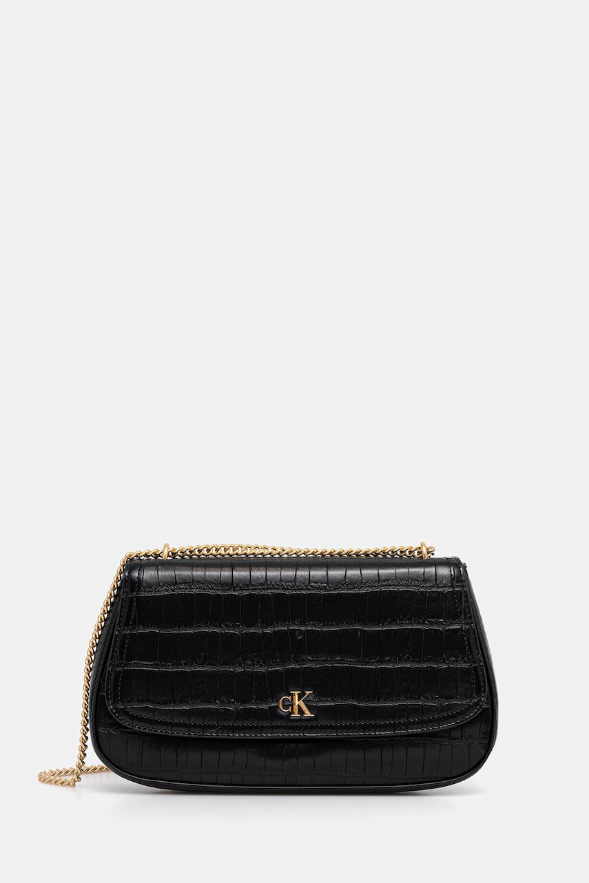 Levně Kabelka Calvin Klein černá barva, LV04F3284G