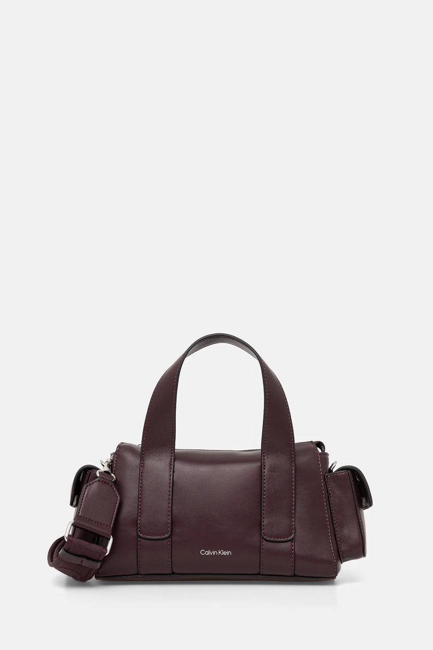 Levně Kabelka Calvin Klein fialová barva, LV04F3291G